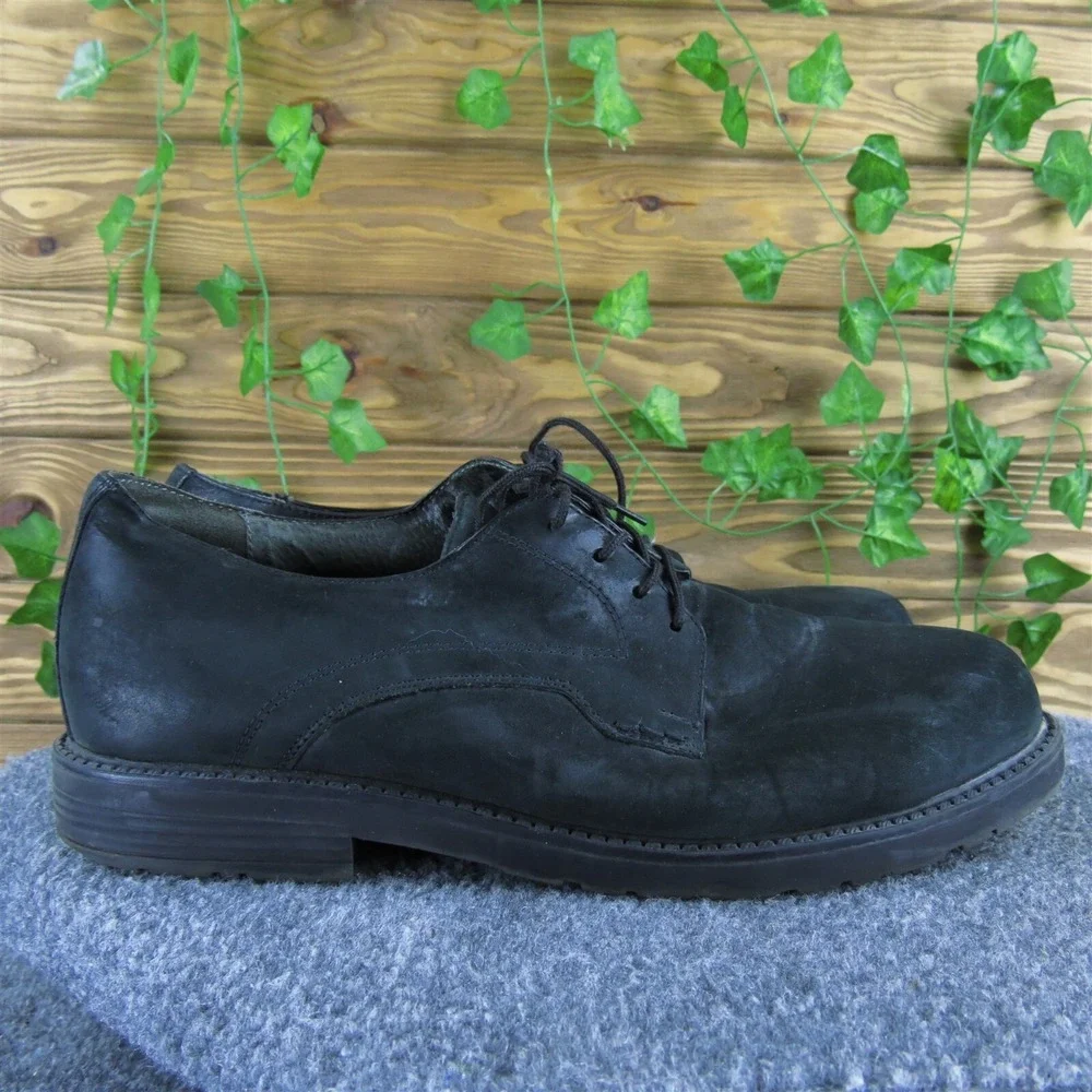Brown Shoes Men's Portland Derby Oxfords Black Leather Size 10.5 Wide  Used 2025